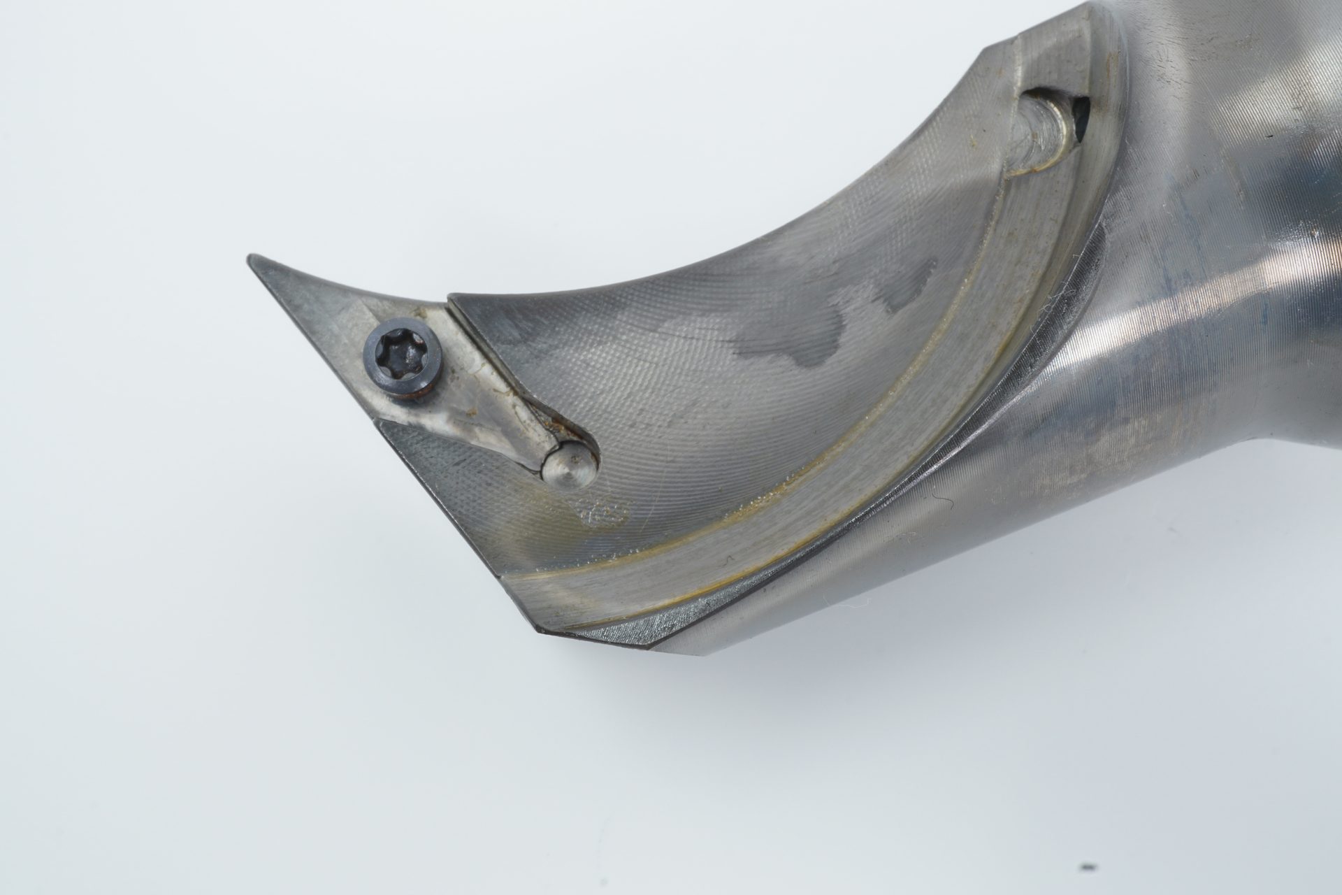 Turning holder with PCD indexable insert for wheel machining