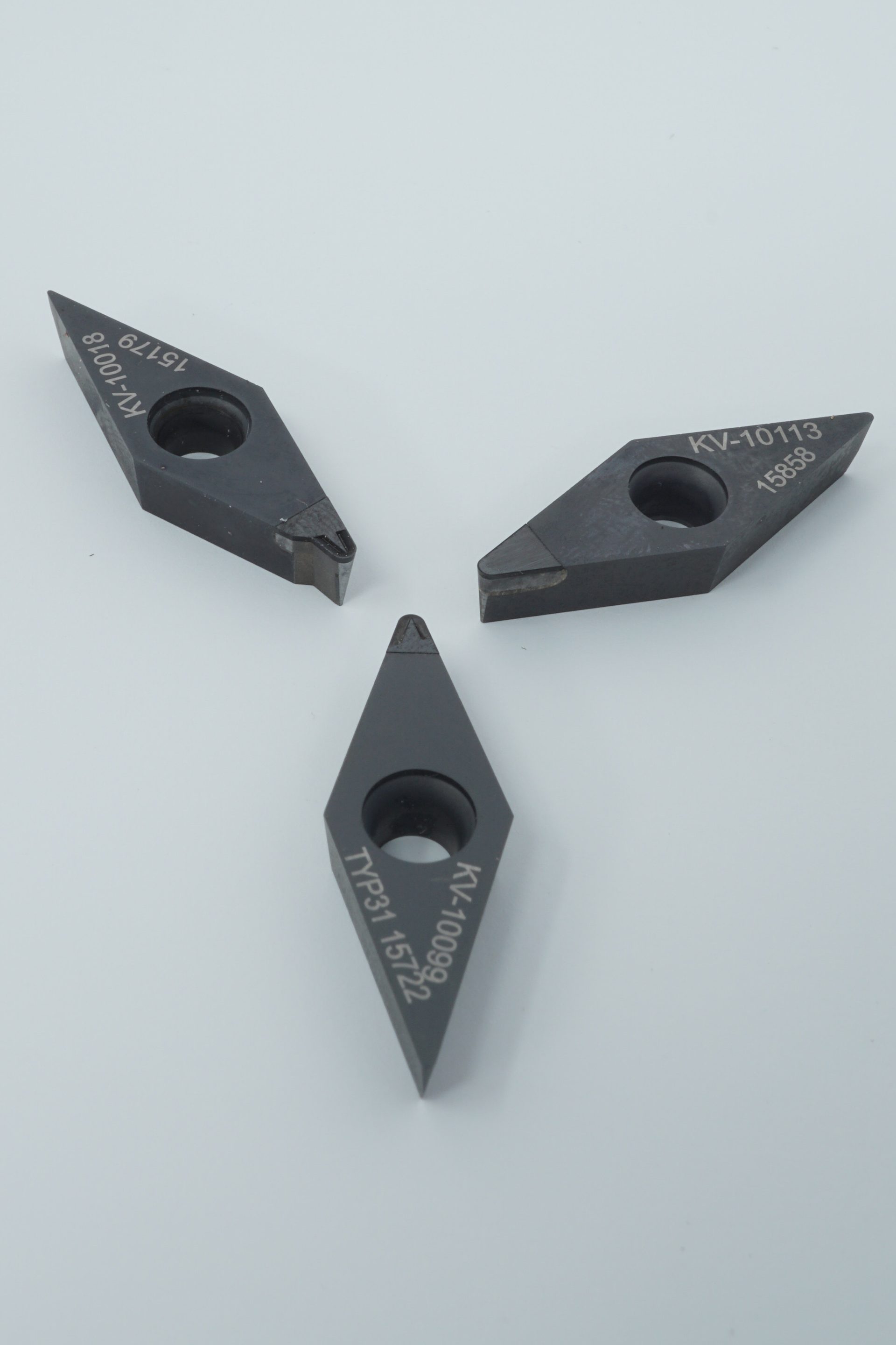Indexable insert (PCD / CBN / CVD) – product photo 1
